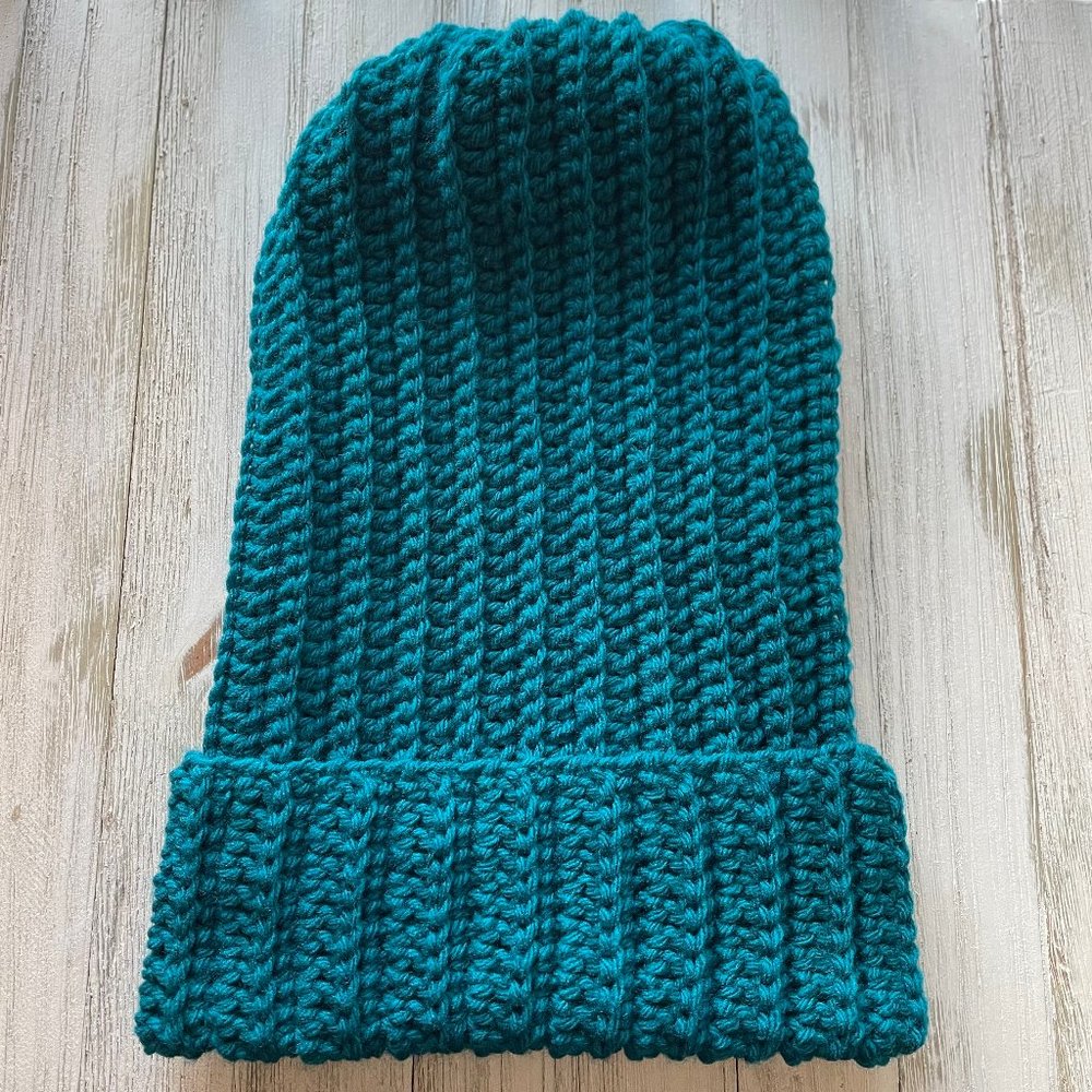 Handmade Crochet Slouchy Beanie - Picture 1 of 1